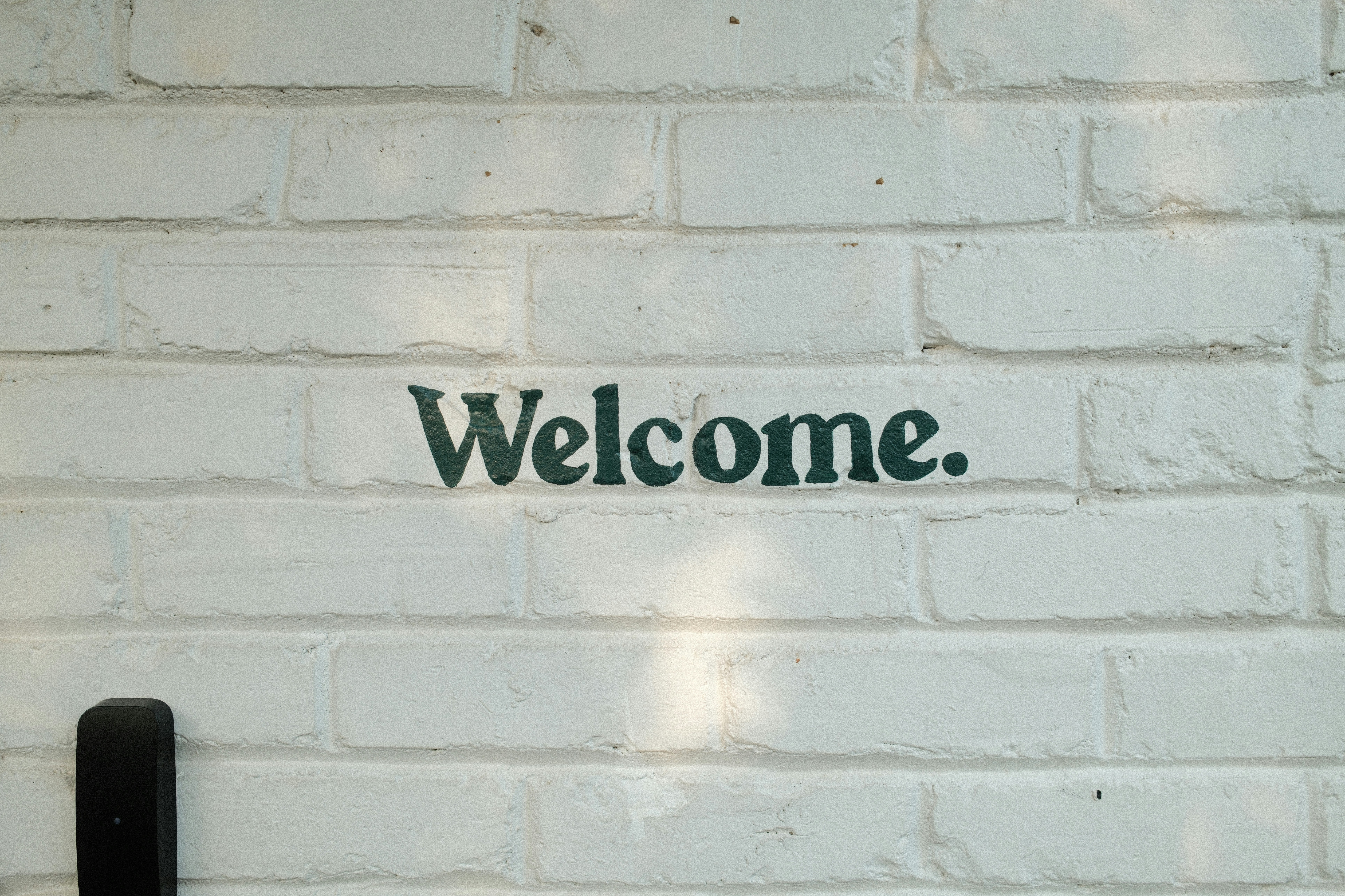 Welcome sign